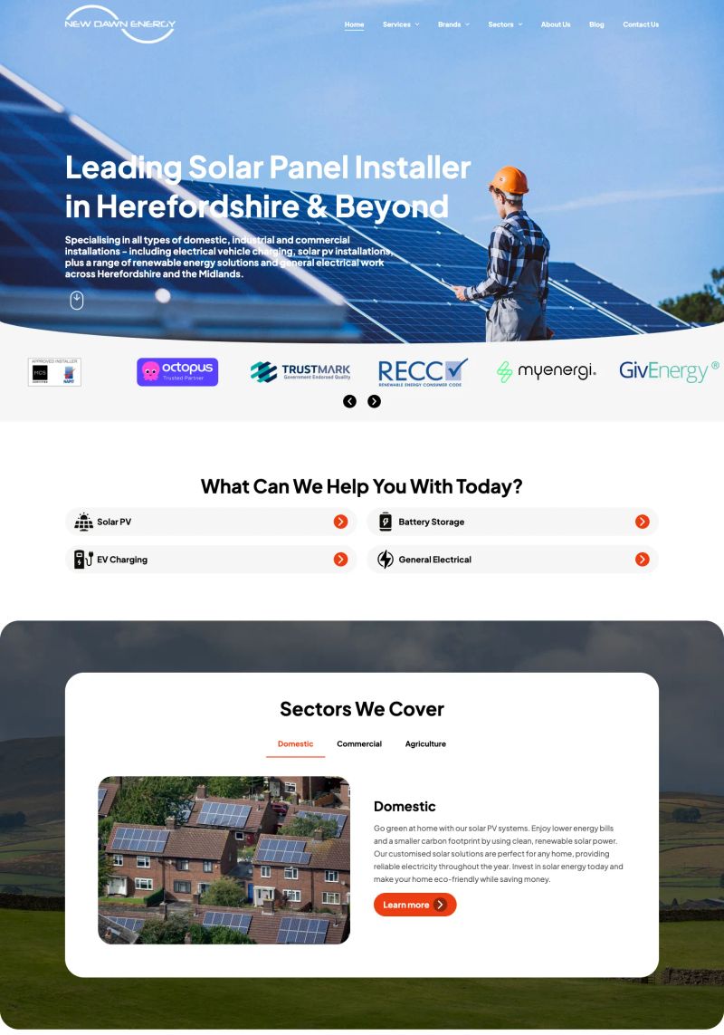 New Dawn Energy screenshot