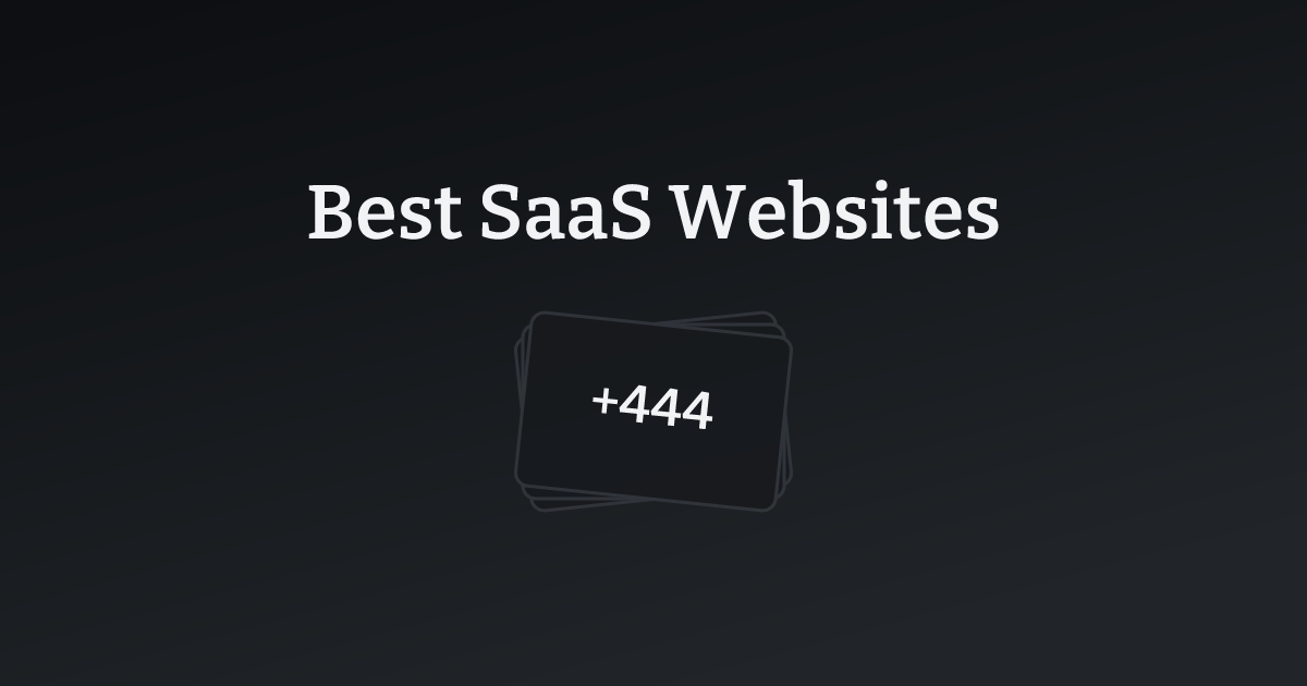 Best SaaS Websites with count