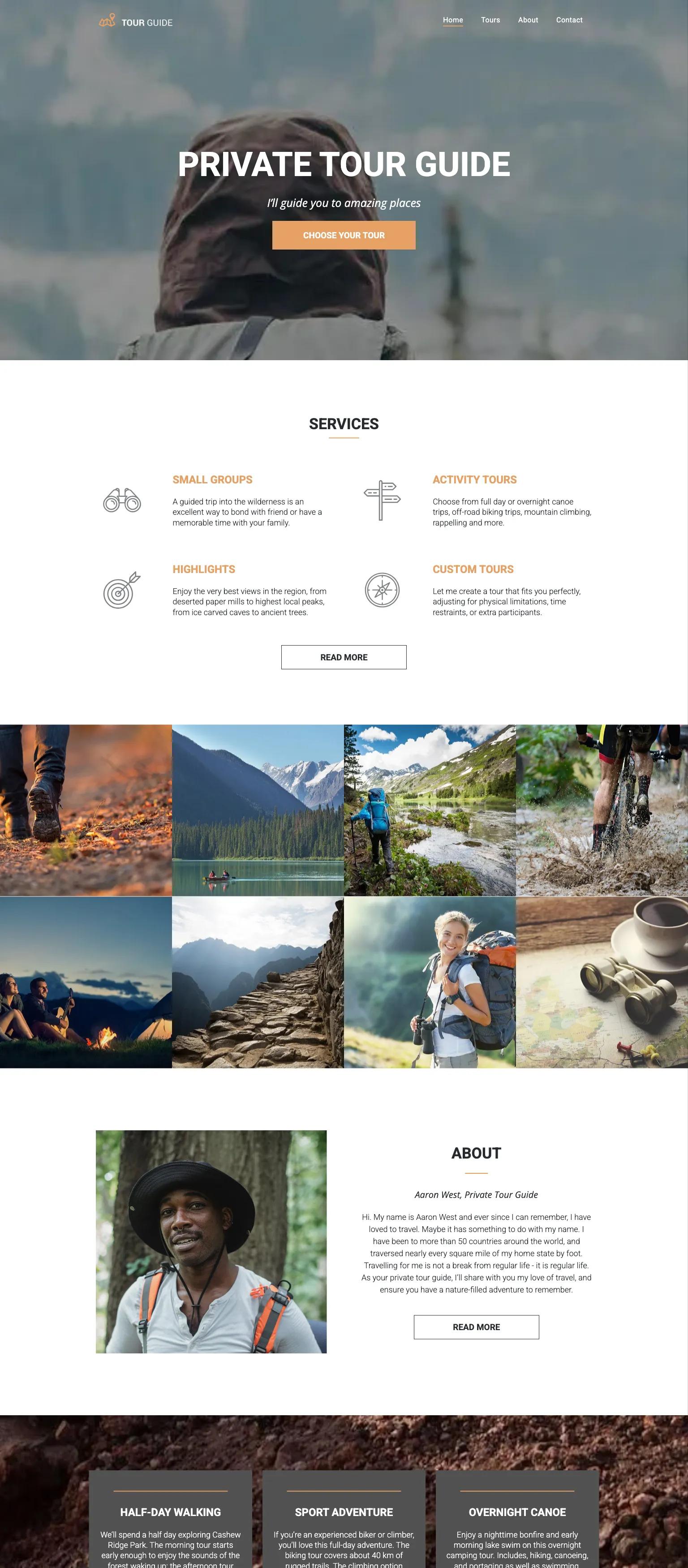 Tour Guide screenshot