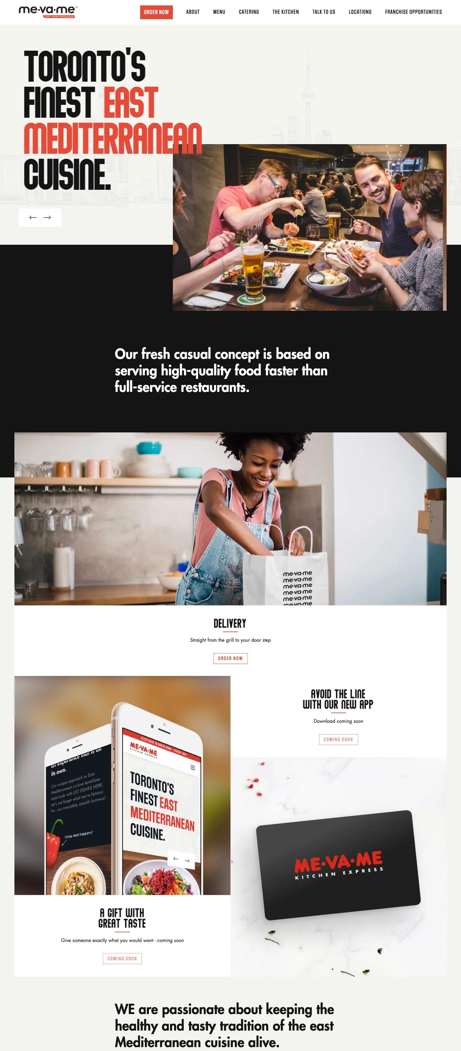 MeVaMe Kitchen Express screenshot