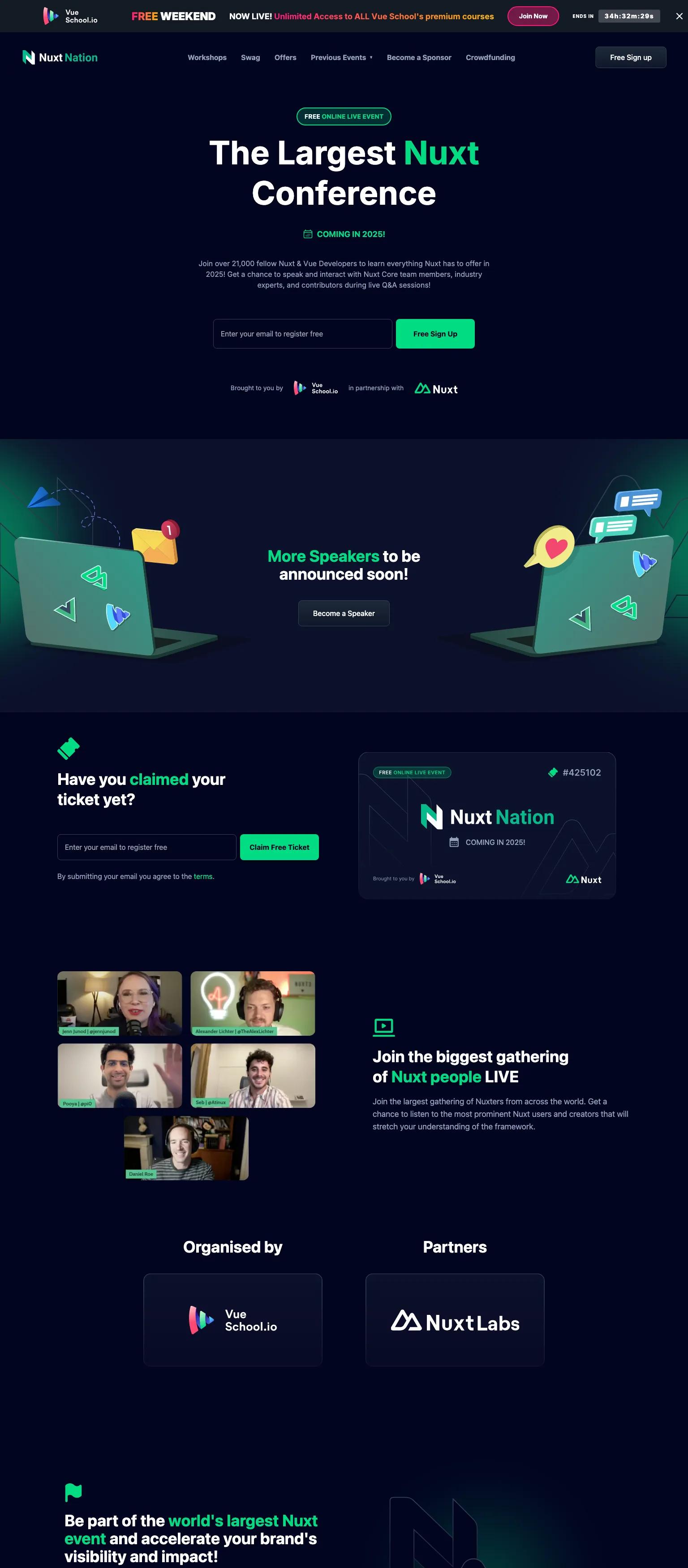 Nuxt Nation screenshot