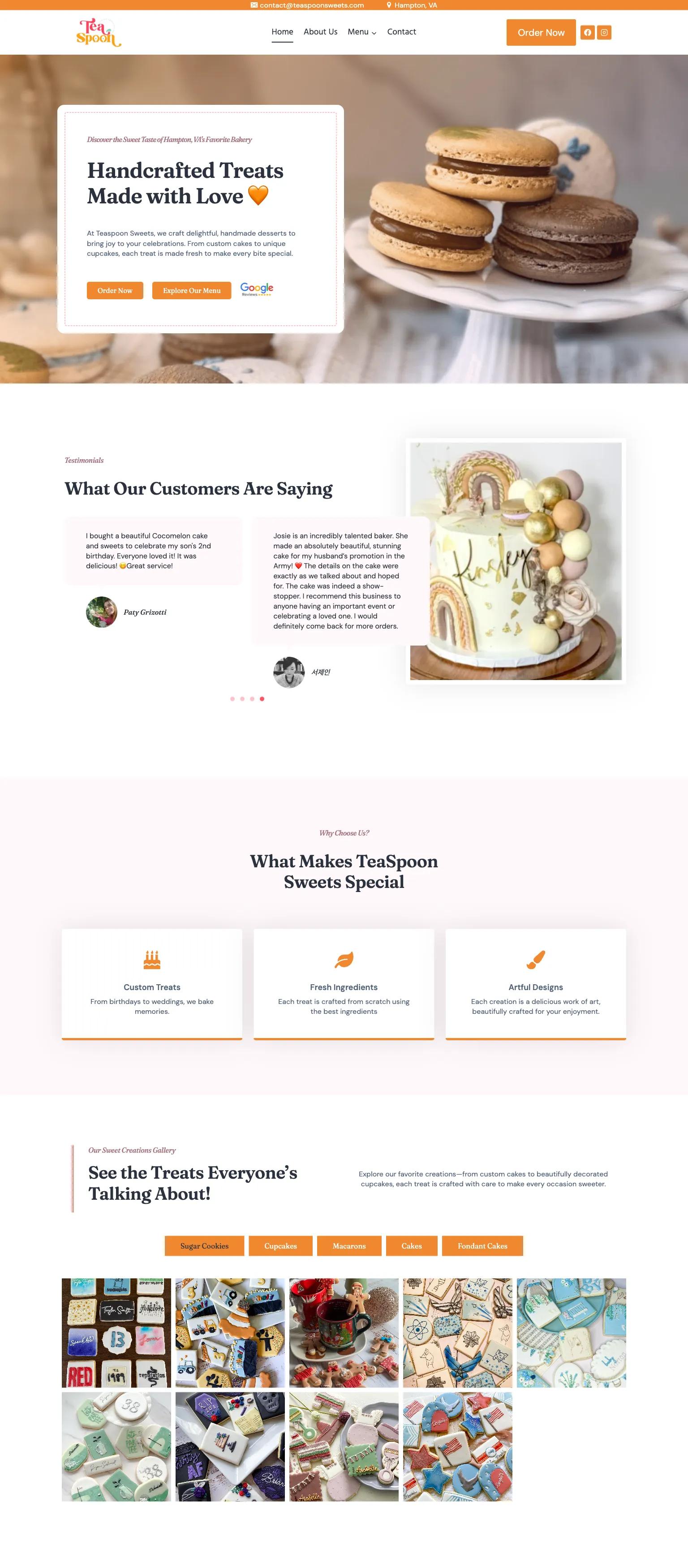 Teaspoon Sweets screenshot
