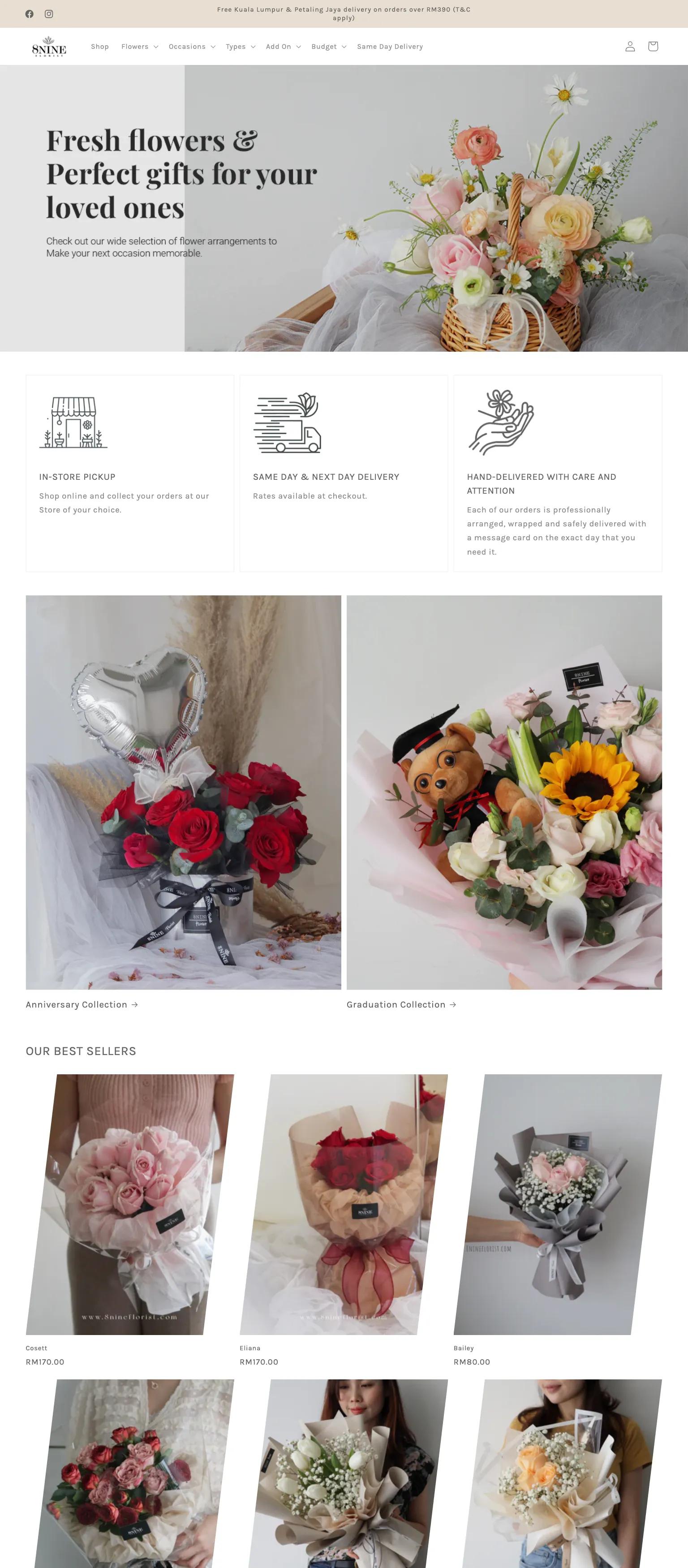 8 Nine Florist screenshot