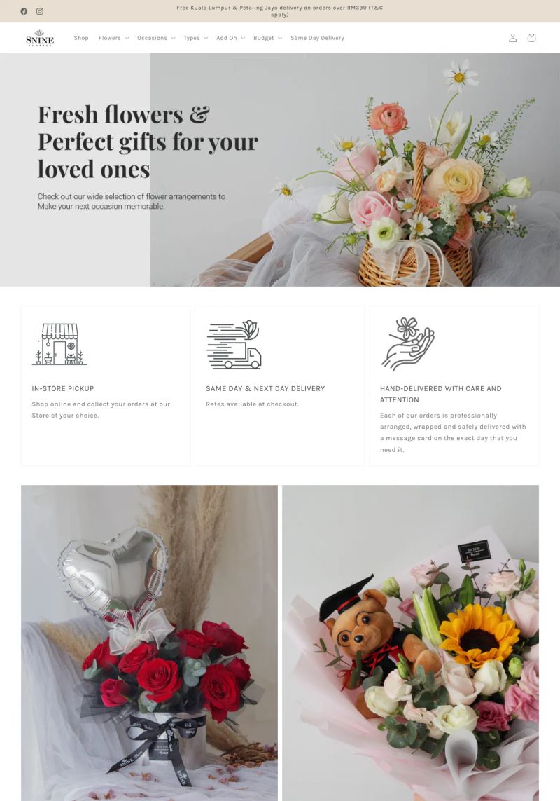 8 Nine Florist screenshot