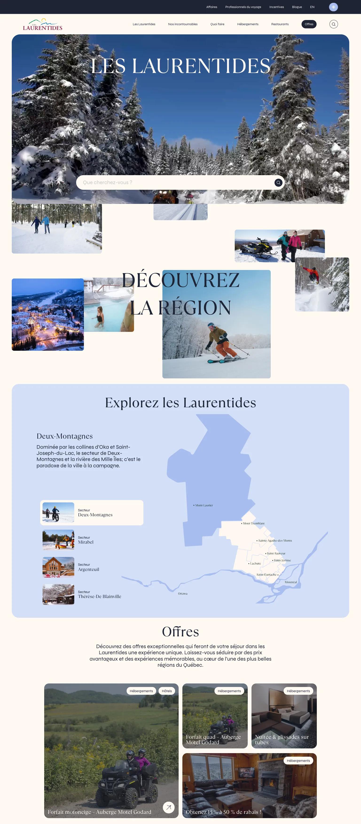 Laurentides screenshot