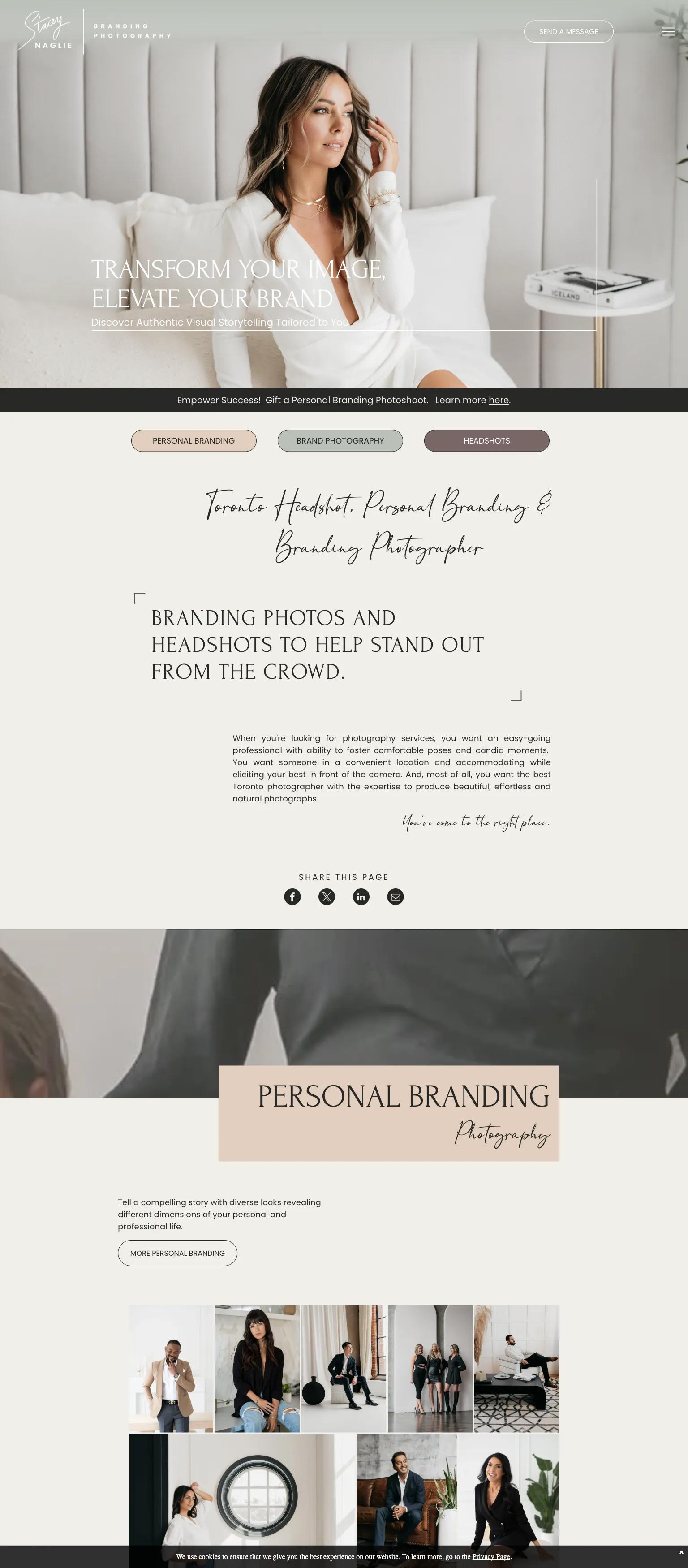 Stacey Naglie Photography screenshot