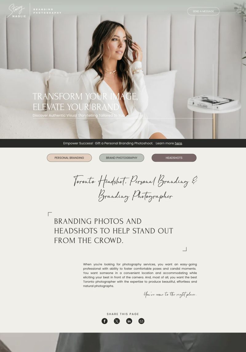 Stacey Naglie Photography screenshot