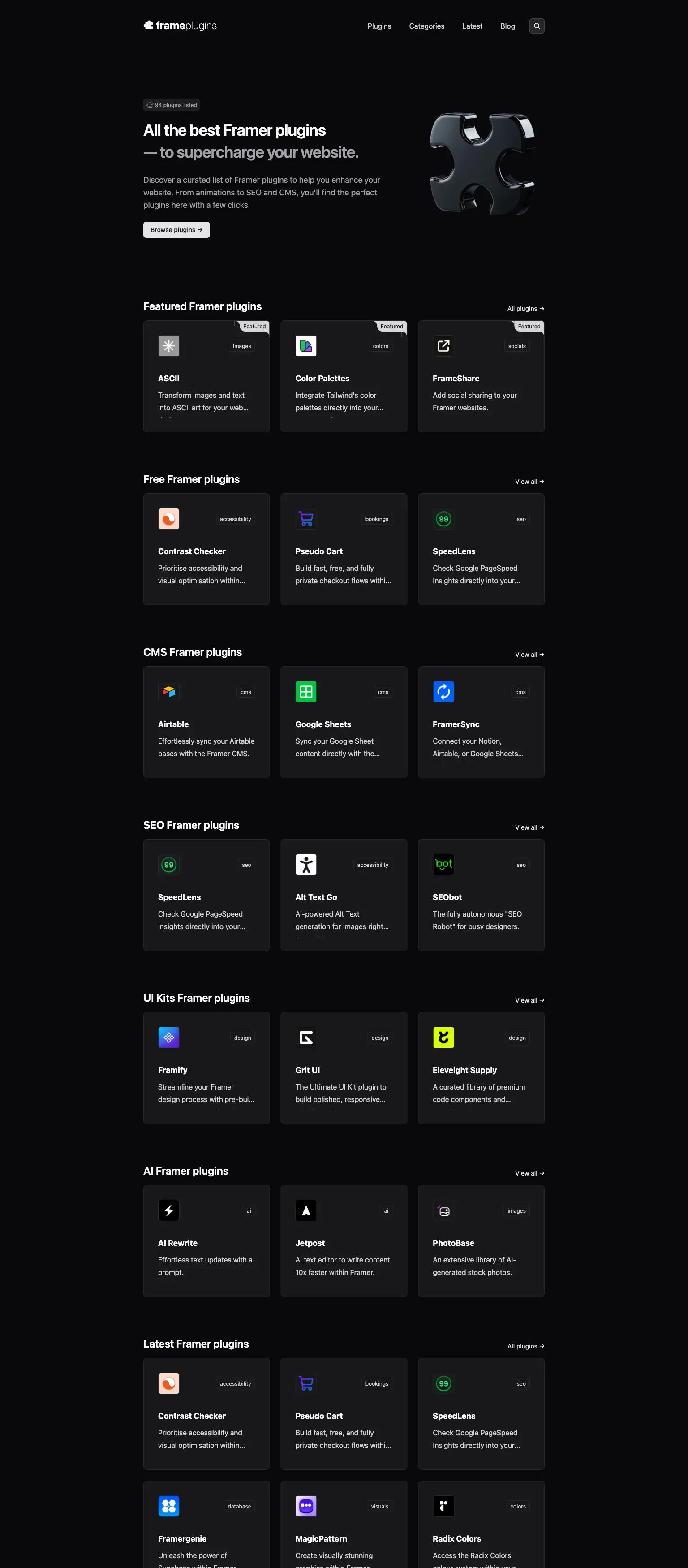 FramePlugins screenshot