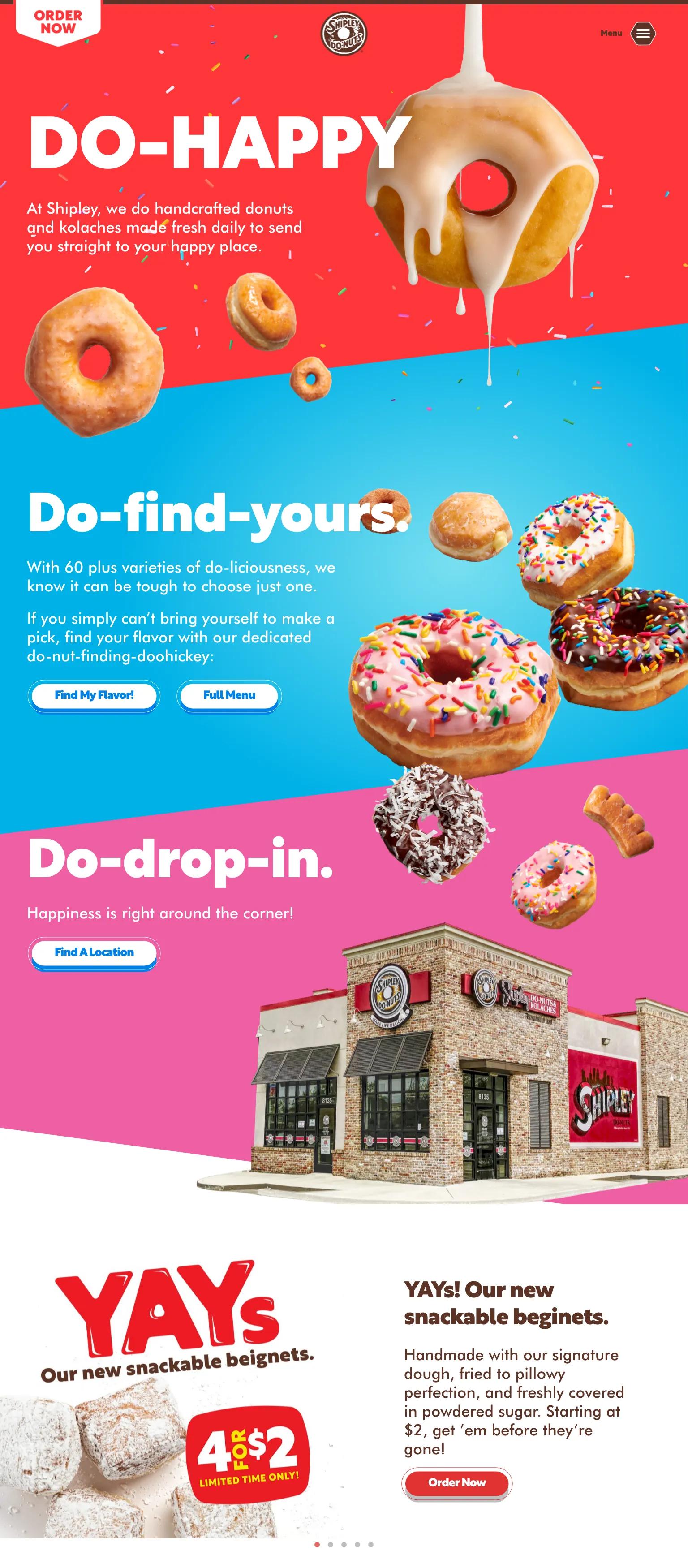 Shipley Donuts screenshot