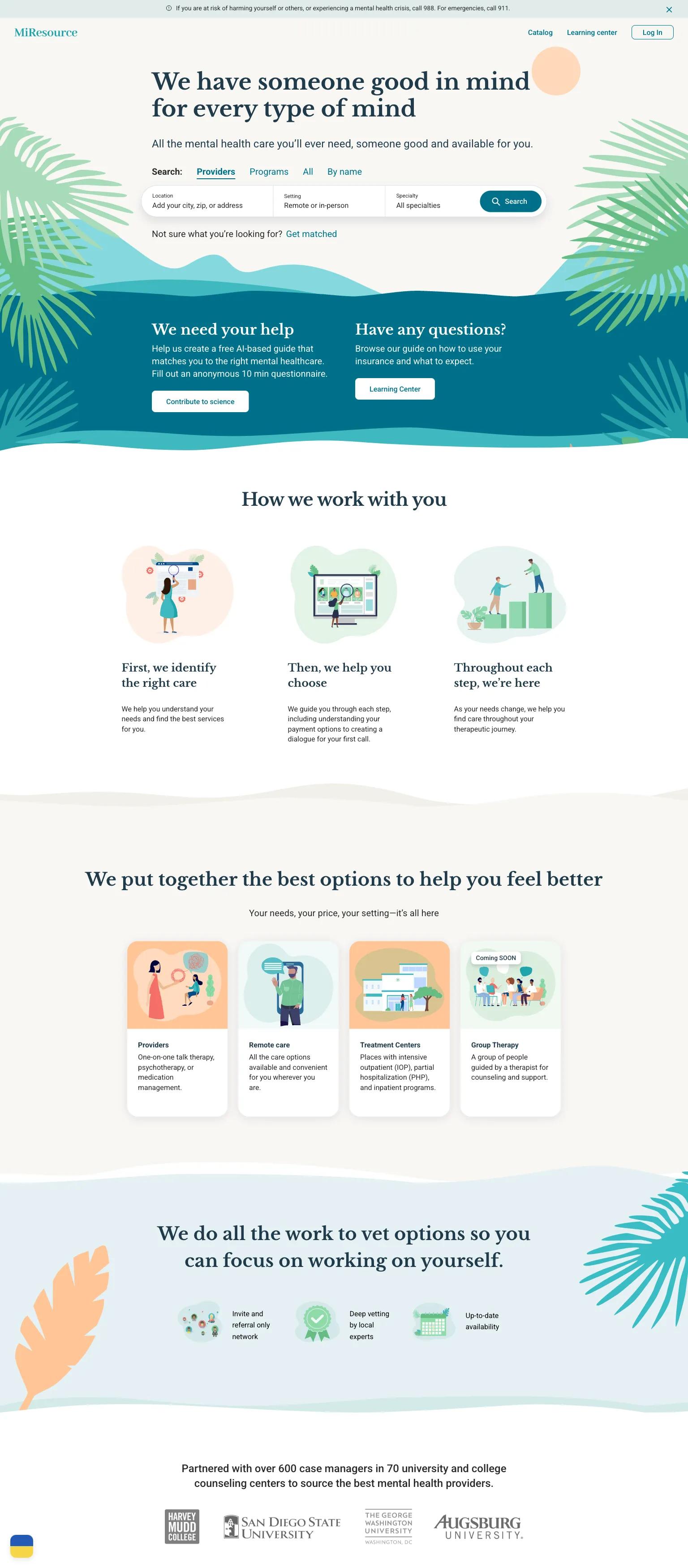 Miresource screenshot