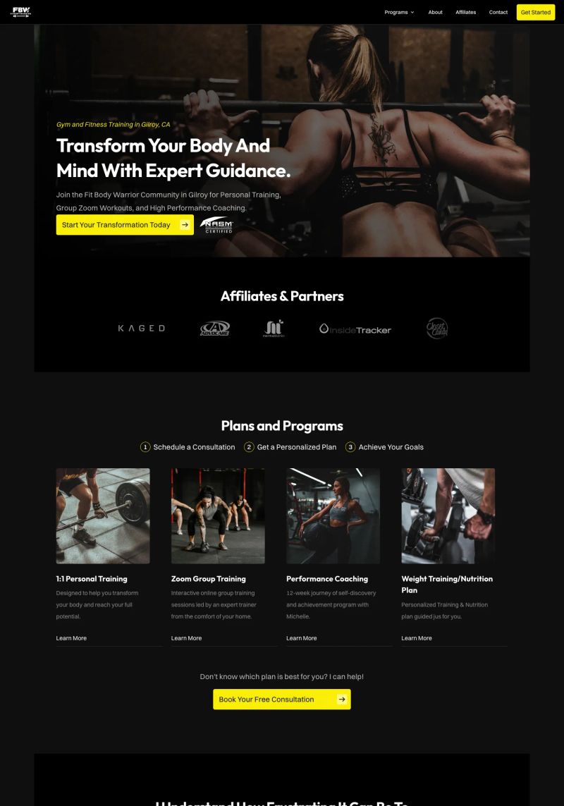 Fit Body Warrior screenshot