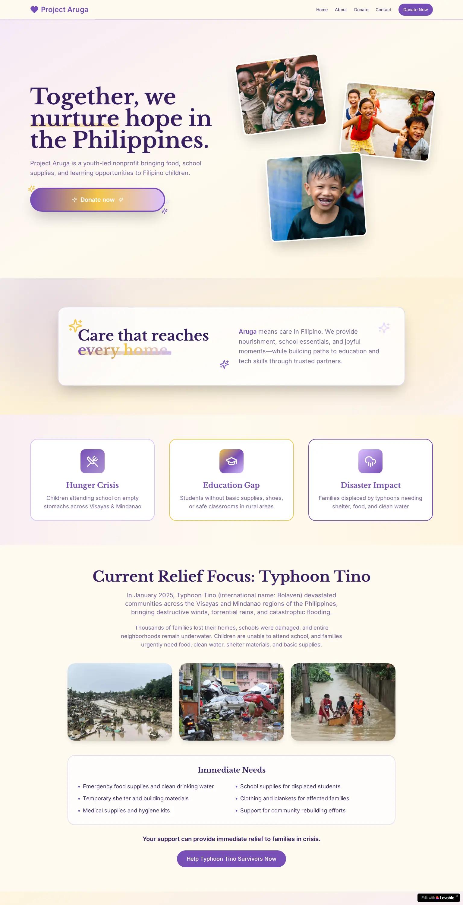 Project Aruga screenshot