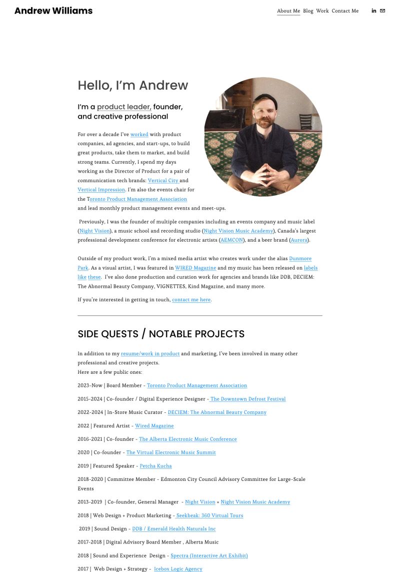 Andrew Williams screenshot