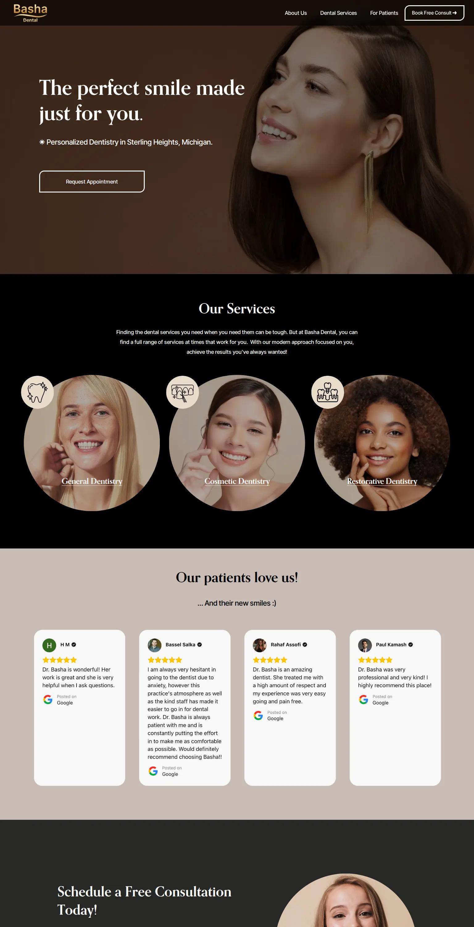 Basha Dental Clinic screenshot