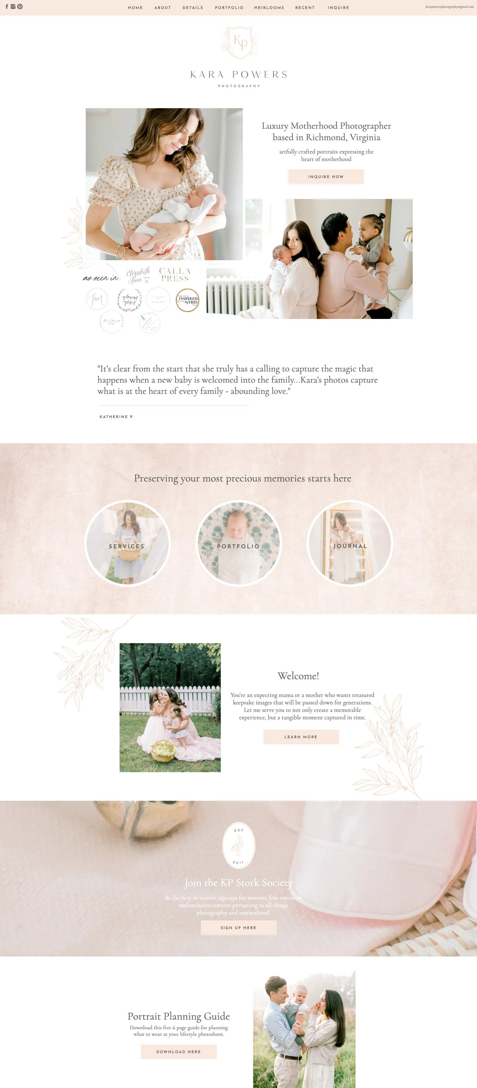 Kara Powers Photography screenshot