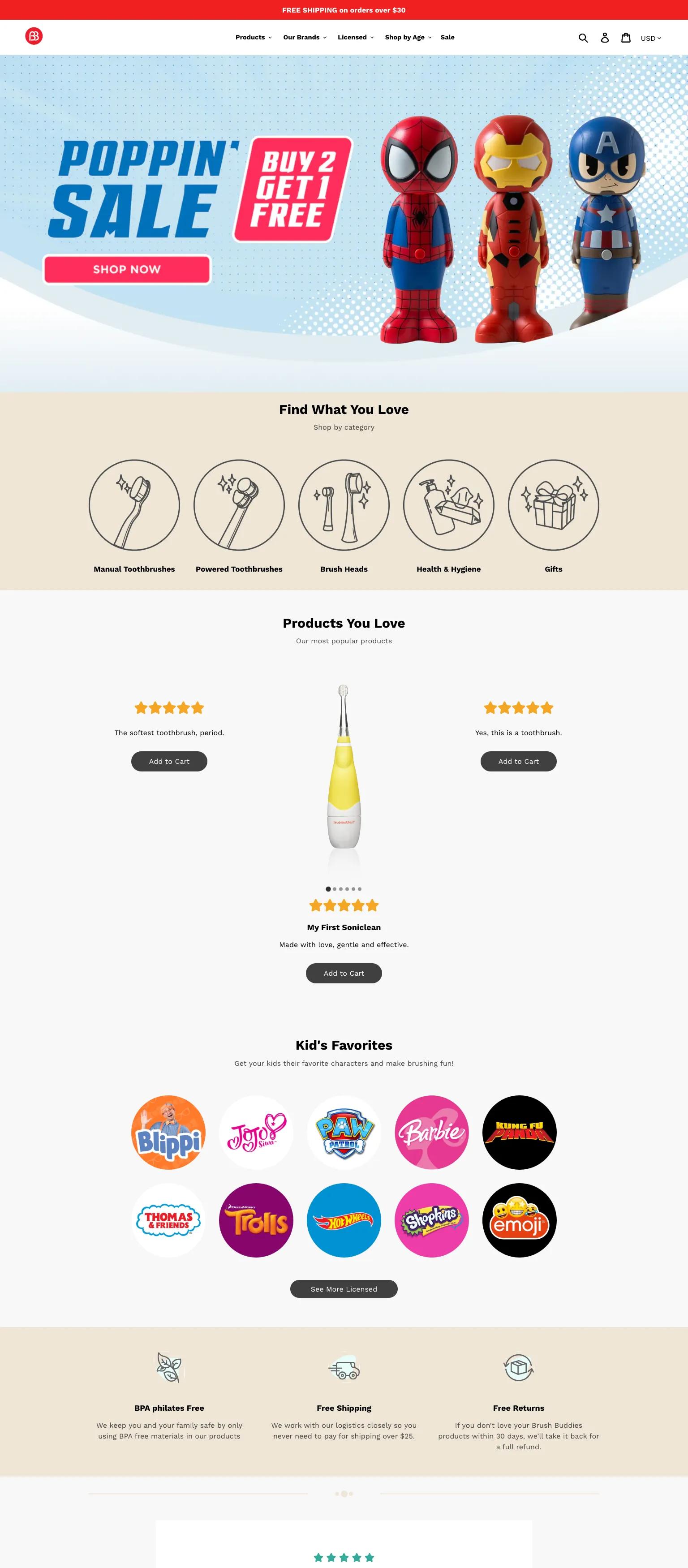 Brush Buddies screenshot