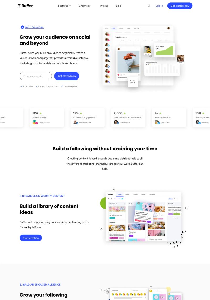 Buffer screenshot