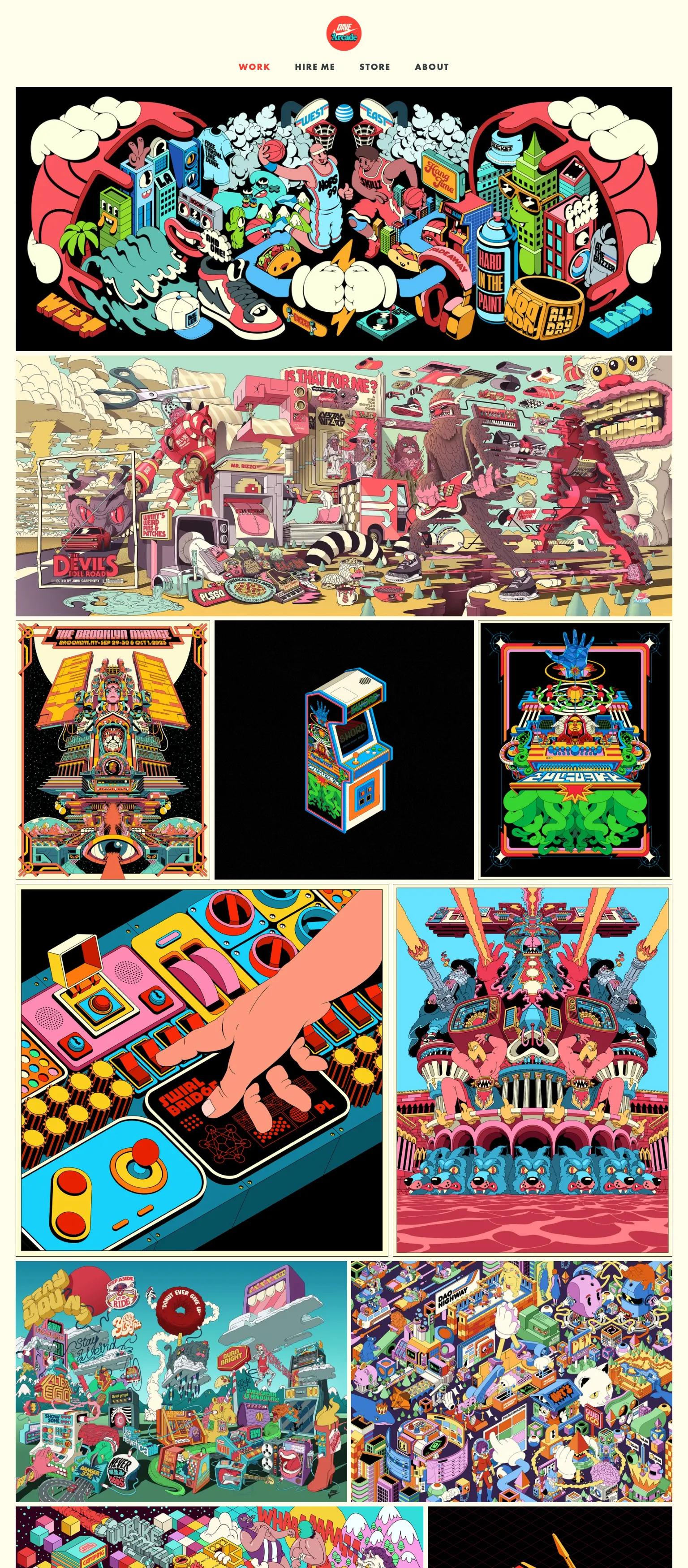 Dave Arcade screenshot