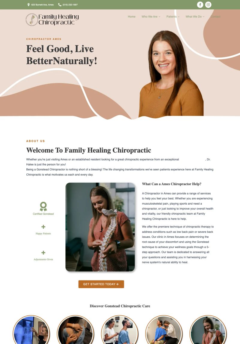 Family Healing Chiropractic screenshot