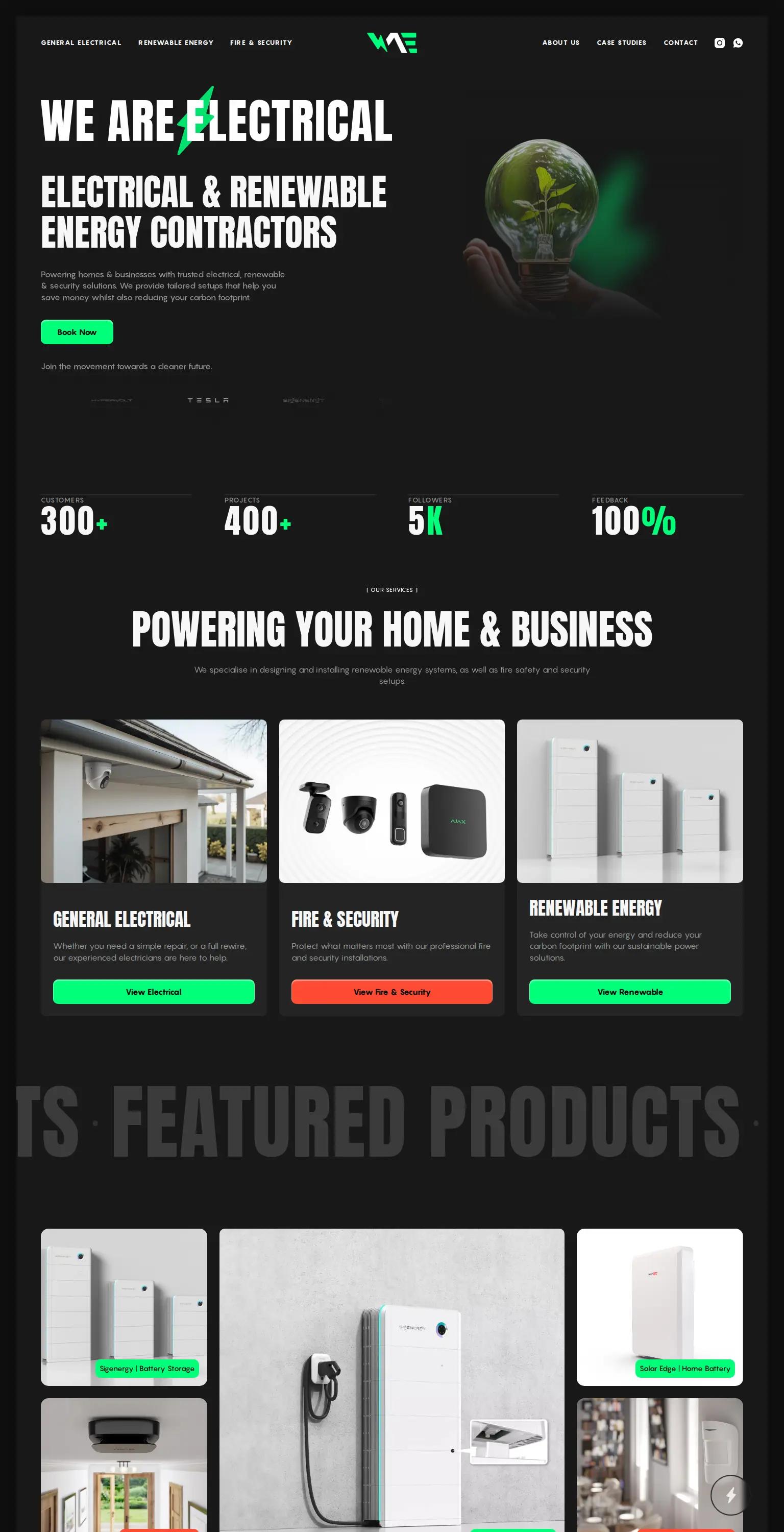 We Are Electrical screenshot