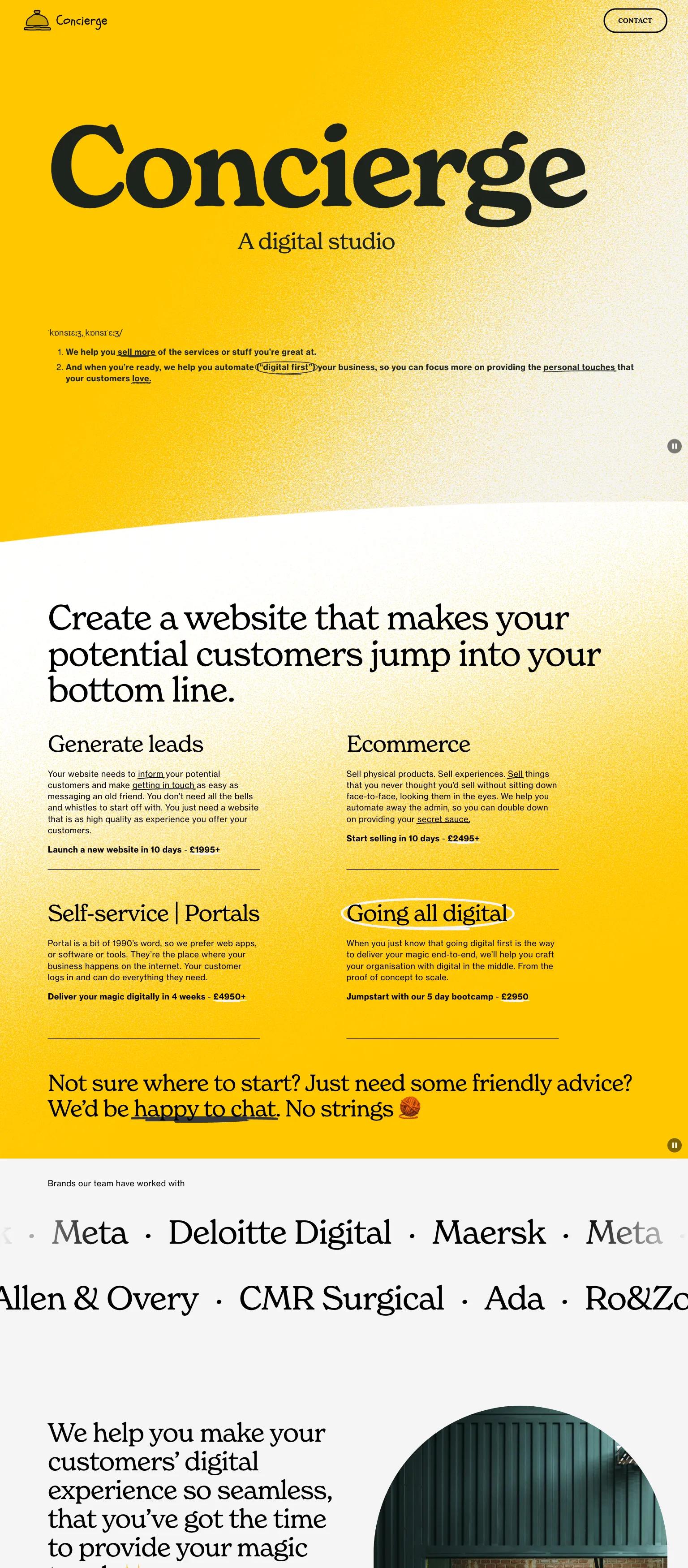 Concierge Digital screenshot