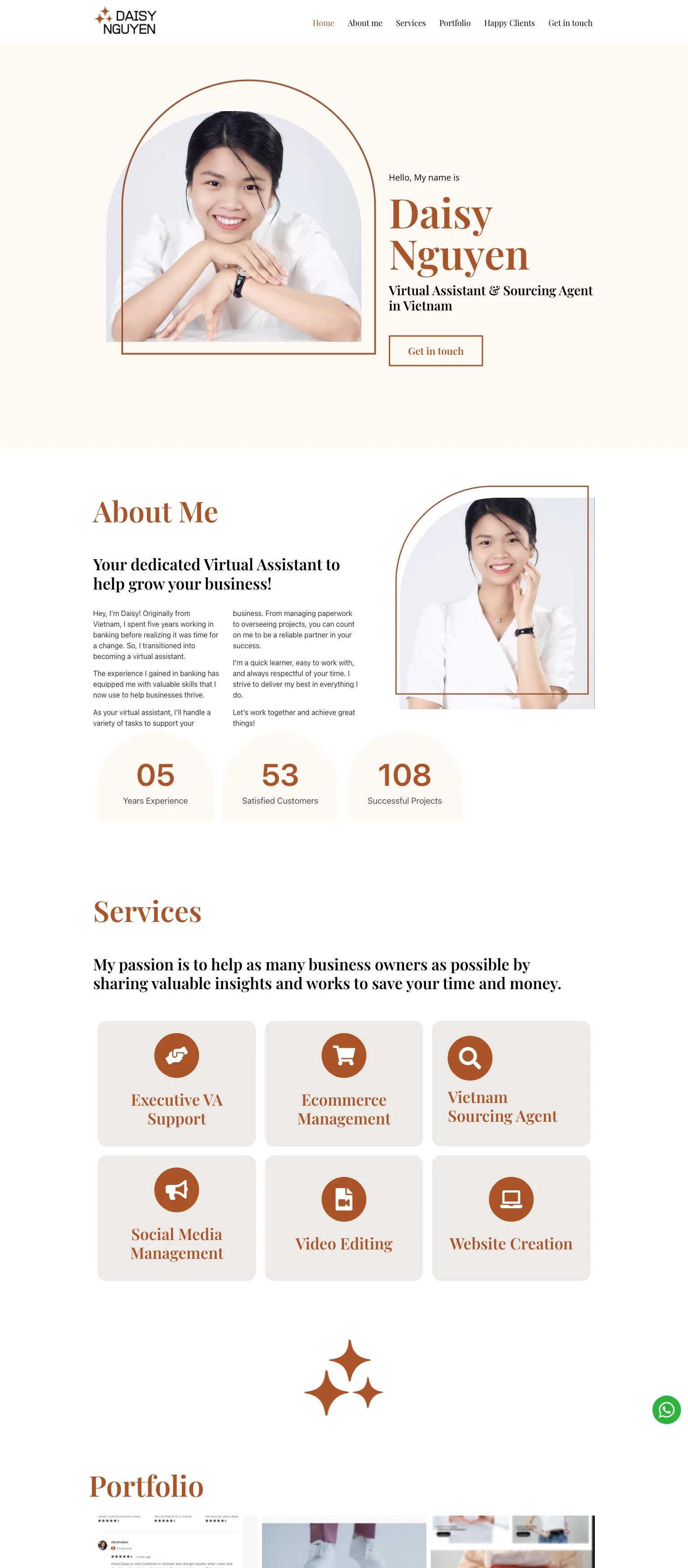 Daisy the Virtual Assistant screenshot