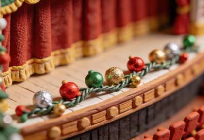 Eine schöne Bescherung – Miniatur-Diorama, Detail