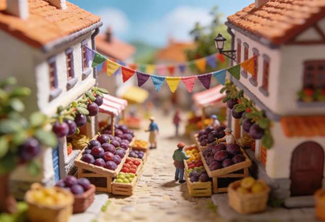 Sehler Quetschefest – Miniatur-Diorama, Gegenperspektive