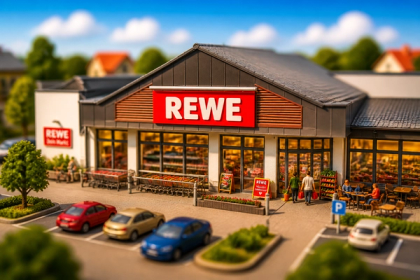 REWE Cochem – Markt mit Terrasse