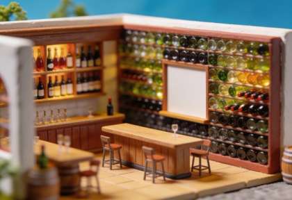 Weinmanufaktur Oster – Vinothek Cochem – Miniatur-Diorama, Vinothek