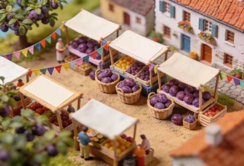 Sehler Quetschefest – Miniatur-Diorama, Totale