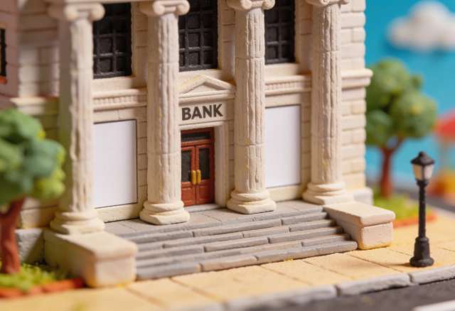 Sparkasse Cochem – Miniatur-Diorama, Ecke