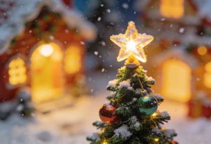 Burgweihnacht Reichsburg – Miniatur-Diorama, Detail