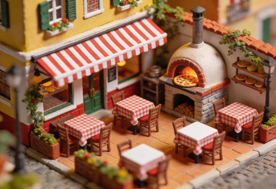 Et Da Vinci – Miniatur-Diorama, Totale