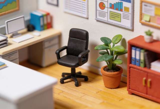 Steuerberater Johann & Beicht – Miniatur-Diorama, Ecke