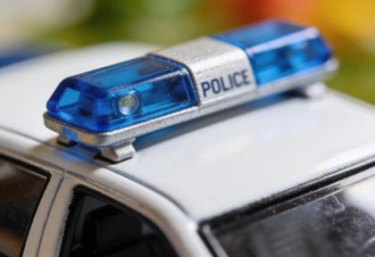 Polizeiinspektion – Miniatur-Diorama, Detail Blaulicht