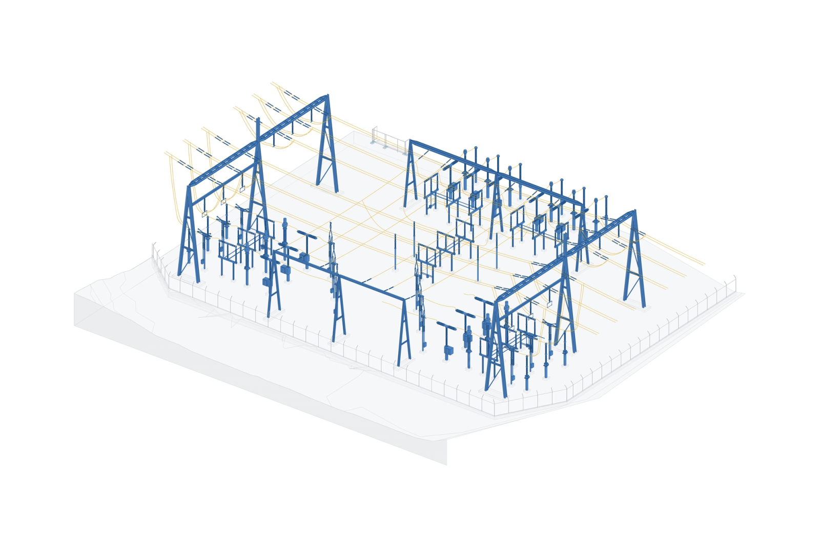 Scan-to-BIM of an Electrical Station in Switzerland, photo 3
