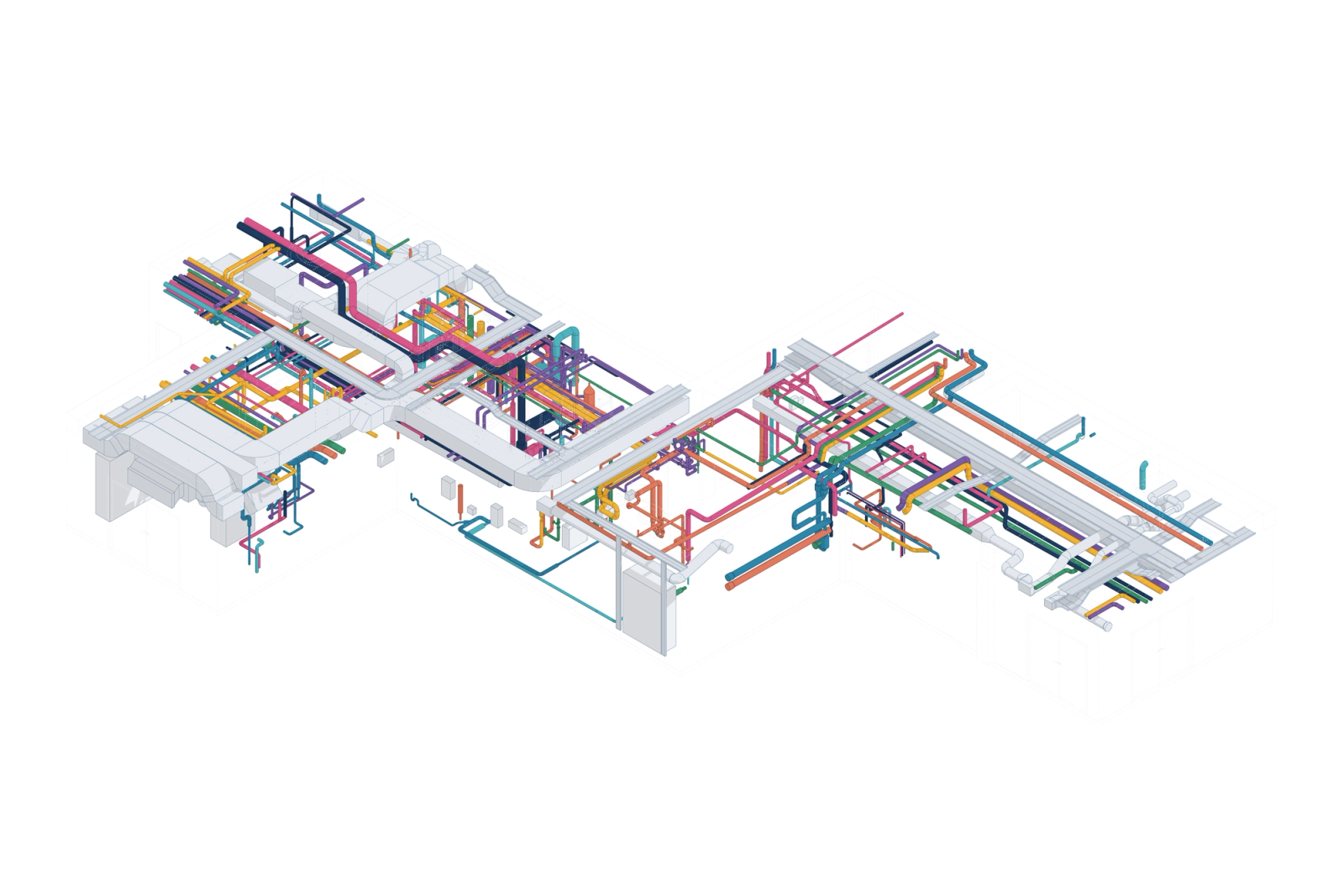 Scan-to-BIM of a Technical Room: MEP at LOD 300, photo 2