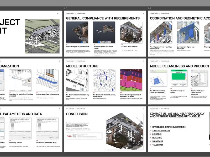 Free BIM Model Audit: An Independent Review of Your Revit Model — Concrete Bureau blog
