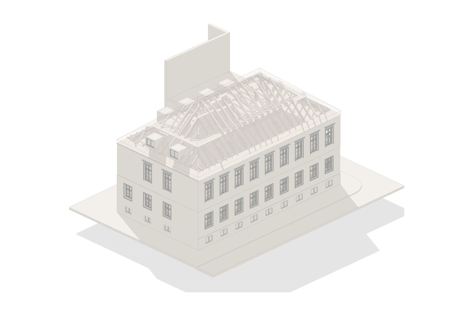 Scan-to-BIM and Design Development for Hansens Palæ in Copenhagen, photo 4