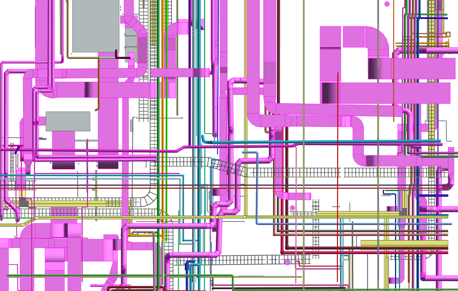 Scan-to-BIM of MEP Systems at an Automotive Plant, photo 2