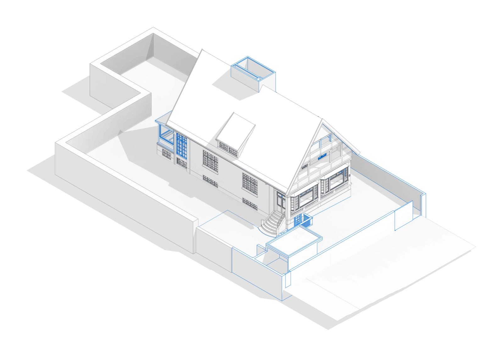 Scan-to-BIM and Design Development for a Residential Renovation in Denmark, photo 3