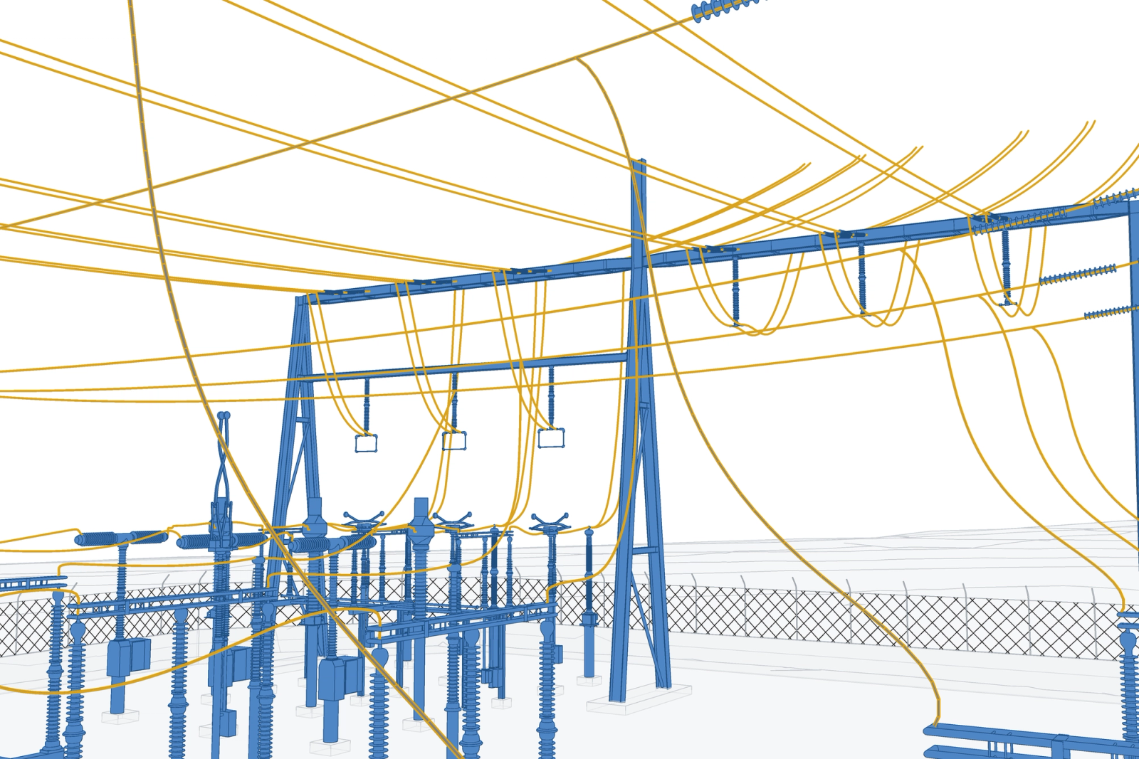 Scan-to-BIM of an Electrical Station in Switzerland, photo 6