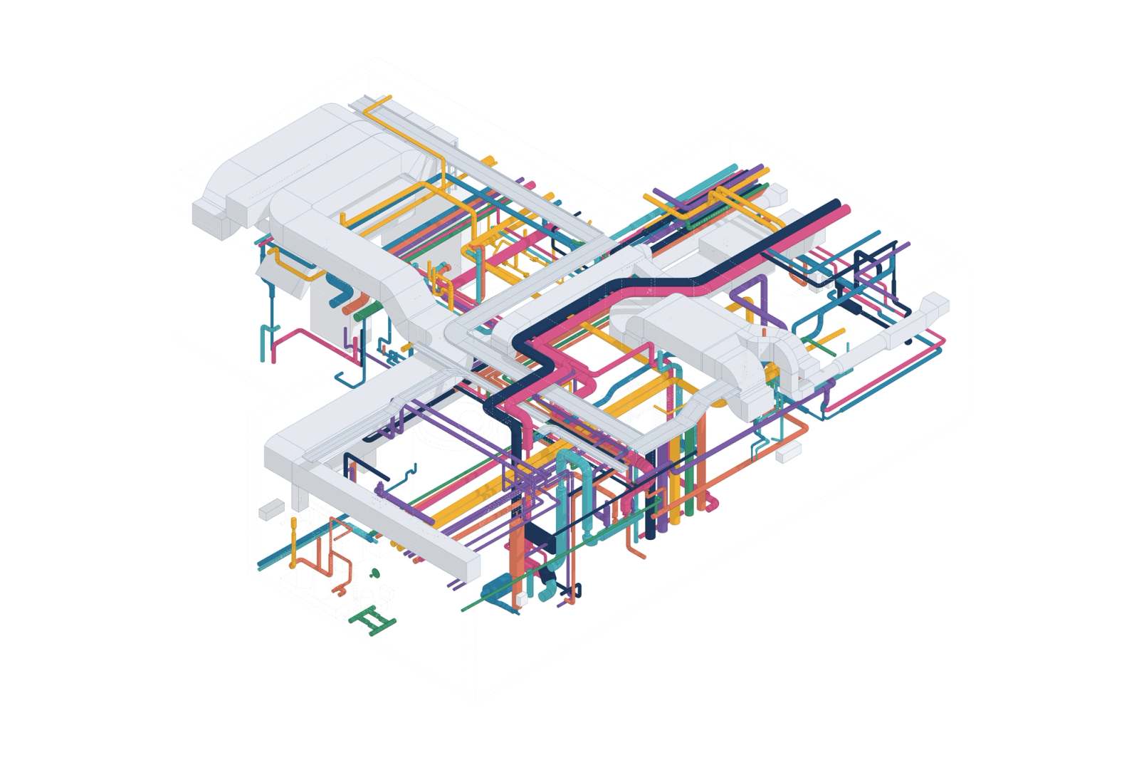 Scan-to-BIM of a Technical Room: MEP at LOD 300, photo 4