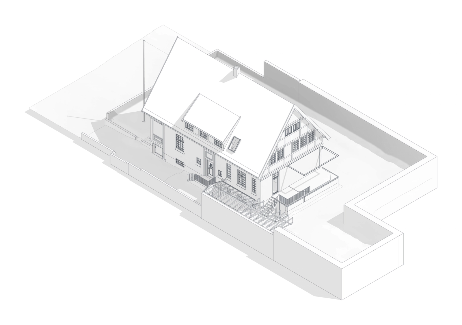 Scan-to-BIM and Design Development for a Residential Renovation in Denmark, photo 4