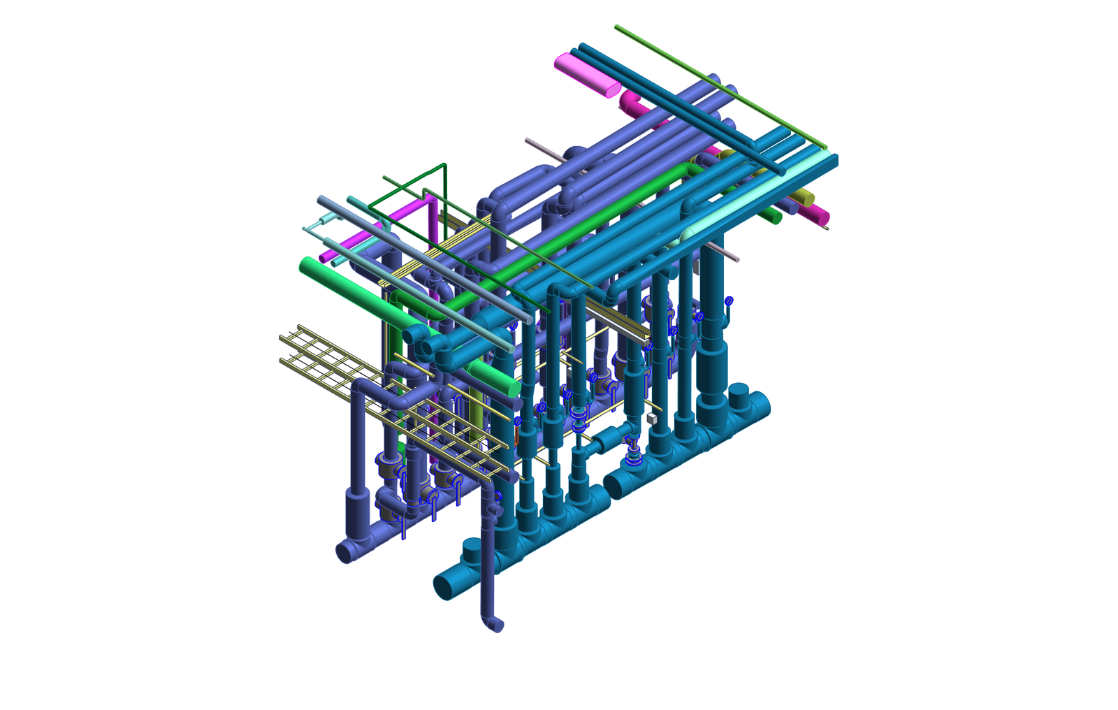 Scan-to-BIM of MEP Systems at an Automotive Plant, photo 5
