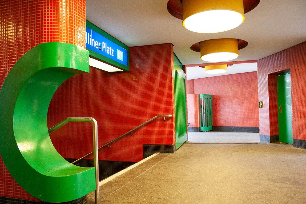 U-Bahnhof Fehrbelliner Platz (c) Verena Pfeiffer-Kloss, 2014