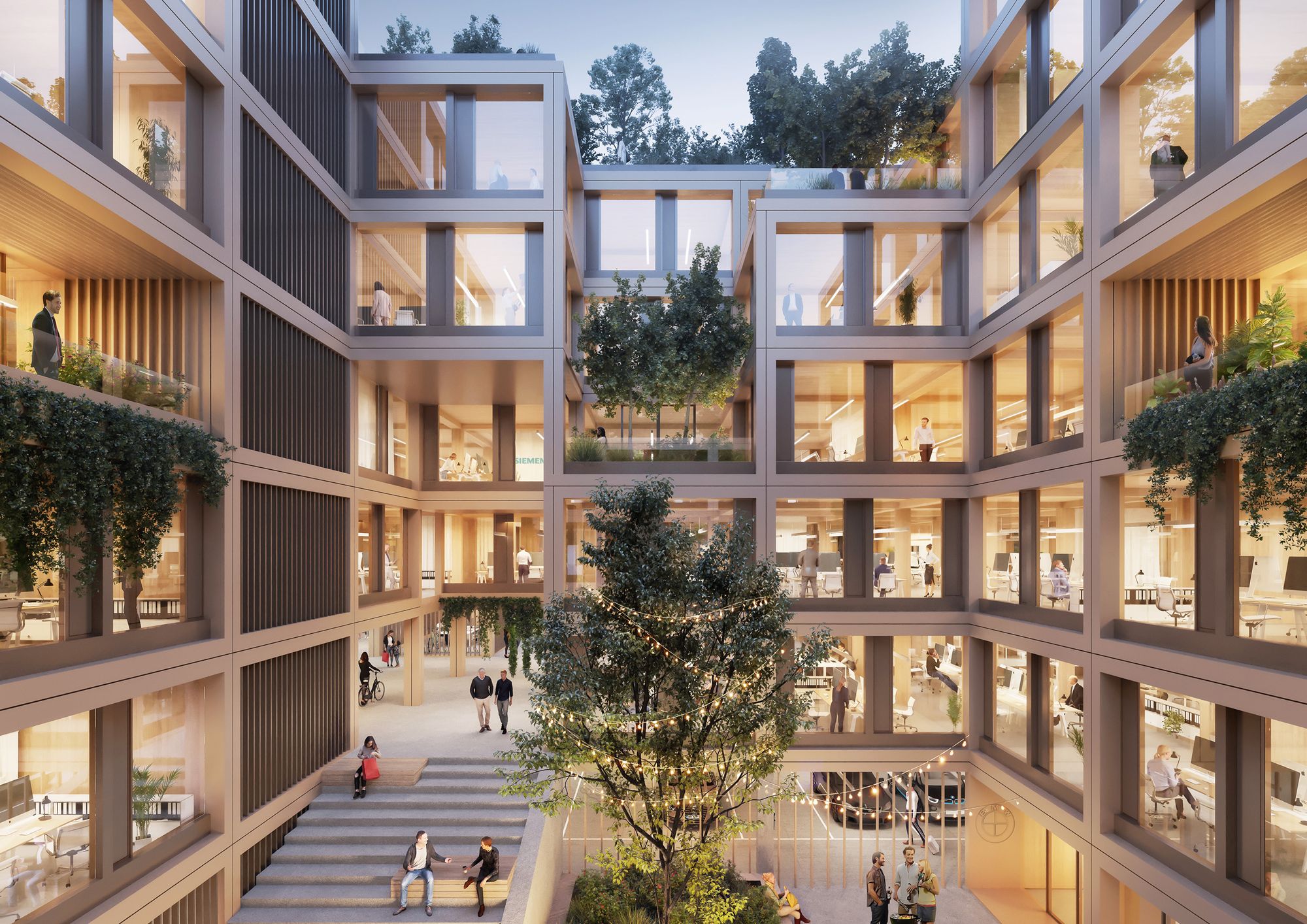 Tech-Campus Ehningen Courtyard