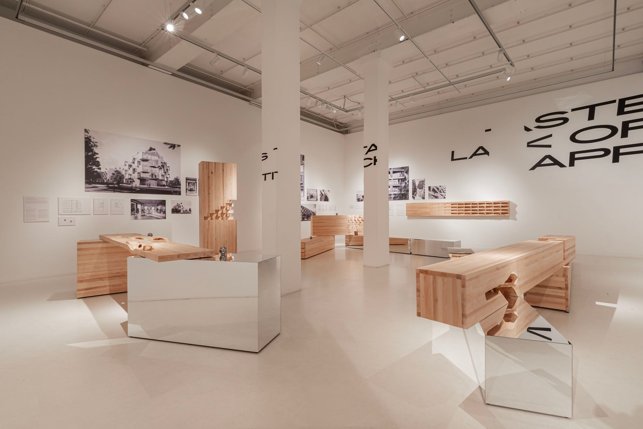 Blick in die Ausstellung im Aedes