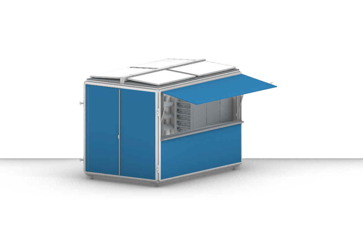 Gestaltung Solarkiosk (c) GRAFT